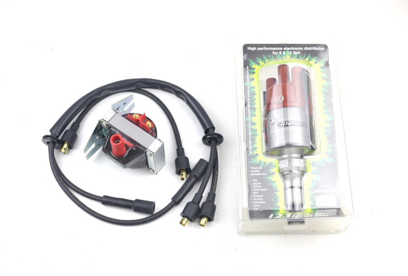 CLASSIC FIAT 500 R 126 IGNITION KIT CONDENSER POINTS ROTOR Distributor Cap Spark