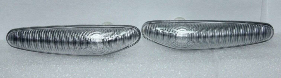 2x ALFA ROMEO 166 SIDE INDICATORS SIDE REPEATERS LENSES CLEAR LH RH BRAND NEW