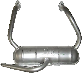 CLASSIC FIAT 500 F L EXHAUST FOR 499cc. ENGINE - Made in Italy - High Quality