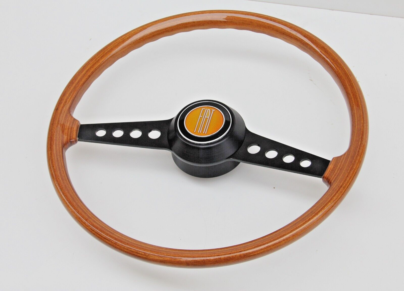 Fiat 500 600 Wood Steering Wheel 390 mm New
