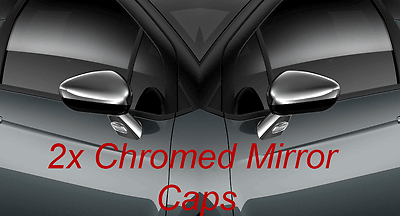 2x CITROEN DS3 C3 C5 WING DOOR MIRROR CHROME CAP BRAND NEW 9425AY