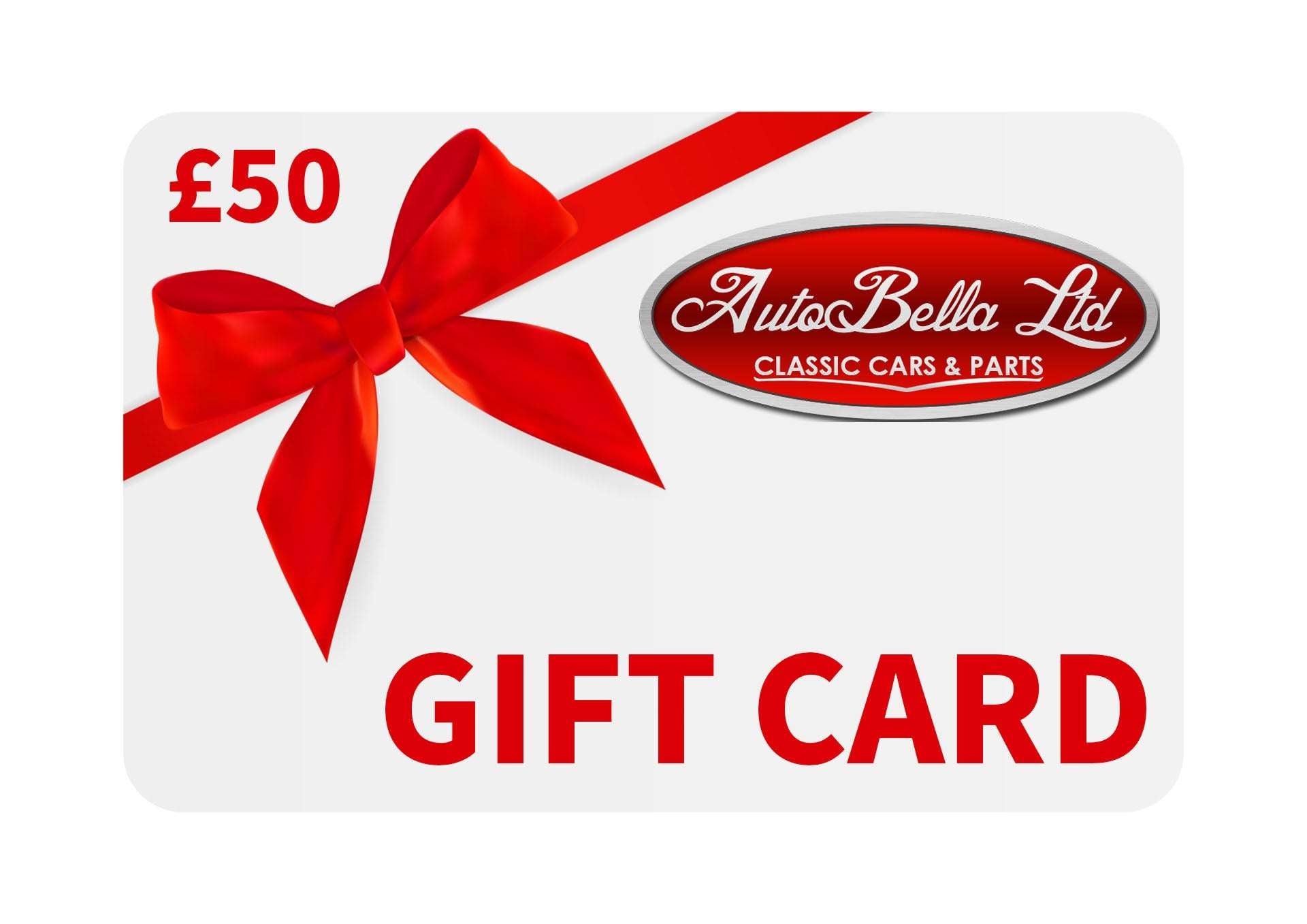 AutoBella Parts Gift Card