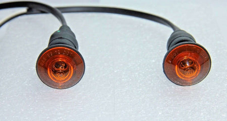 2x FIAT BARCHETTA FERRARI 348 F355 360 F430 SIDE REPEATER INDICATOR PAIR ORANGE