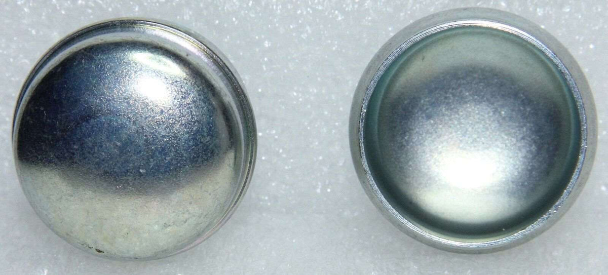 2x CLASSIC FIAT 500 N D F L R 126 FRONT WHEELS GREASE CAP 35mm. KIT FRONT WHEEL