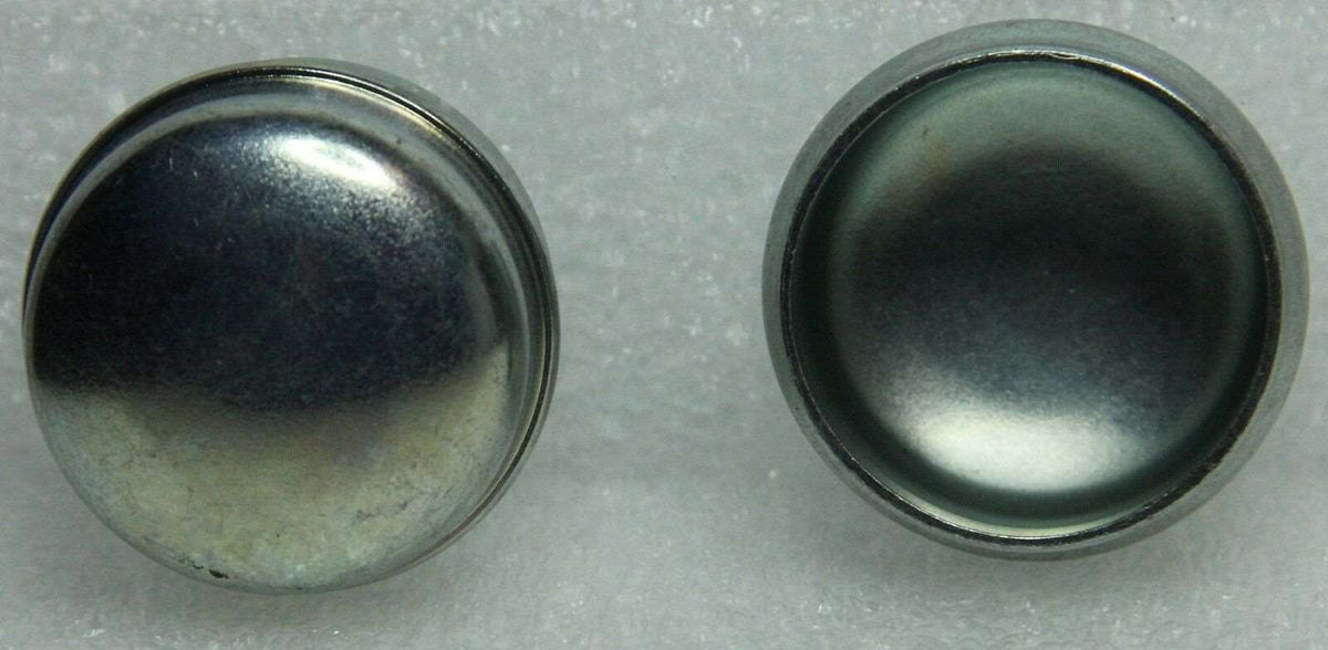 2x CLASSIC FIAT 500 N D F L R 126 FRONT WHEELS GREASE CAP 35mm. KIT FRONT WHEEL