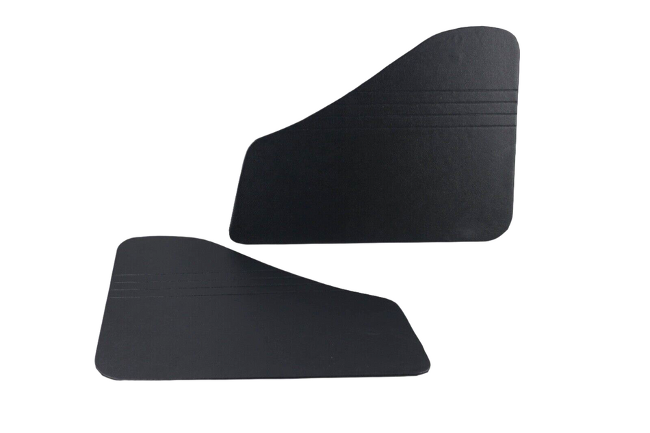 Classic Fiat 500 D Rear Door Card Panels Black Interior Vinyl Highest Quality