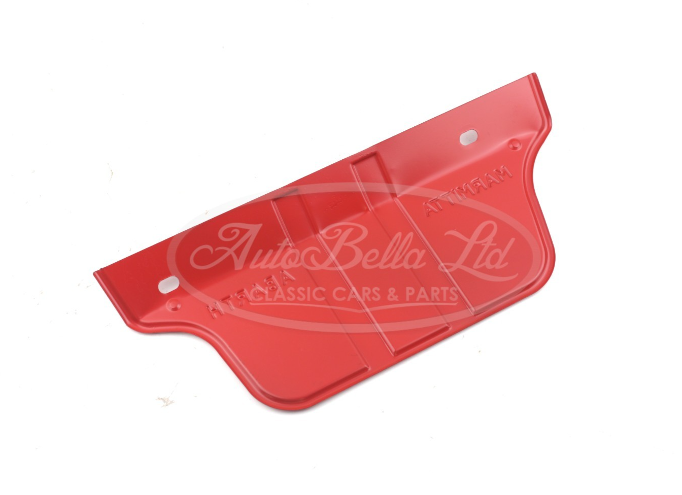 Classic Fiat 500 N D F L R Red Metal Sport Exhaust Heat Shield Abarth ...