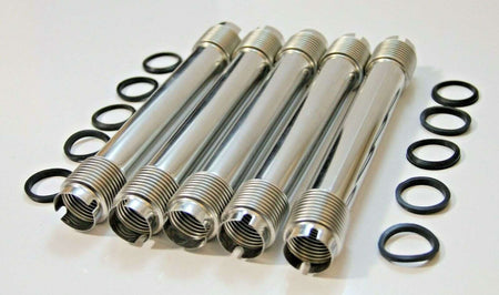 5x CLASSIC FIAT 500 126 ENGINE PUSH RODS PUSH ROD PUSHRODS TUBES KIT AND SEALS