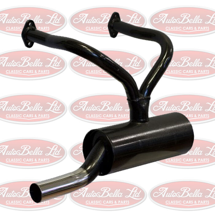 Classic Fiat 500 499 Sport Abarth Exhaust 499cc Single Chromed Pipe Brand New