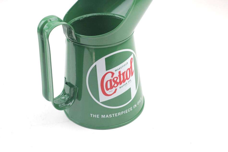 GENUINE CASTROL CLASSIC Oil Jug Pourer Pouring Can - retro vintage one 1 pint £16.45 - UK GENUINE CASTROL CLASSIC Oil Jug Pourer Pouring Can - retro vintage one 1 pint £16.45 - UK