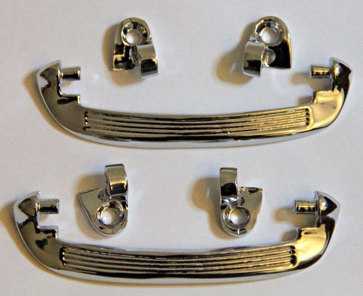 2x CLASSIC Fiat 500 126 600 Porsche etc INNER DOOR PULL HANDLES (PAIR) ZAMA