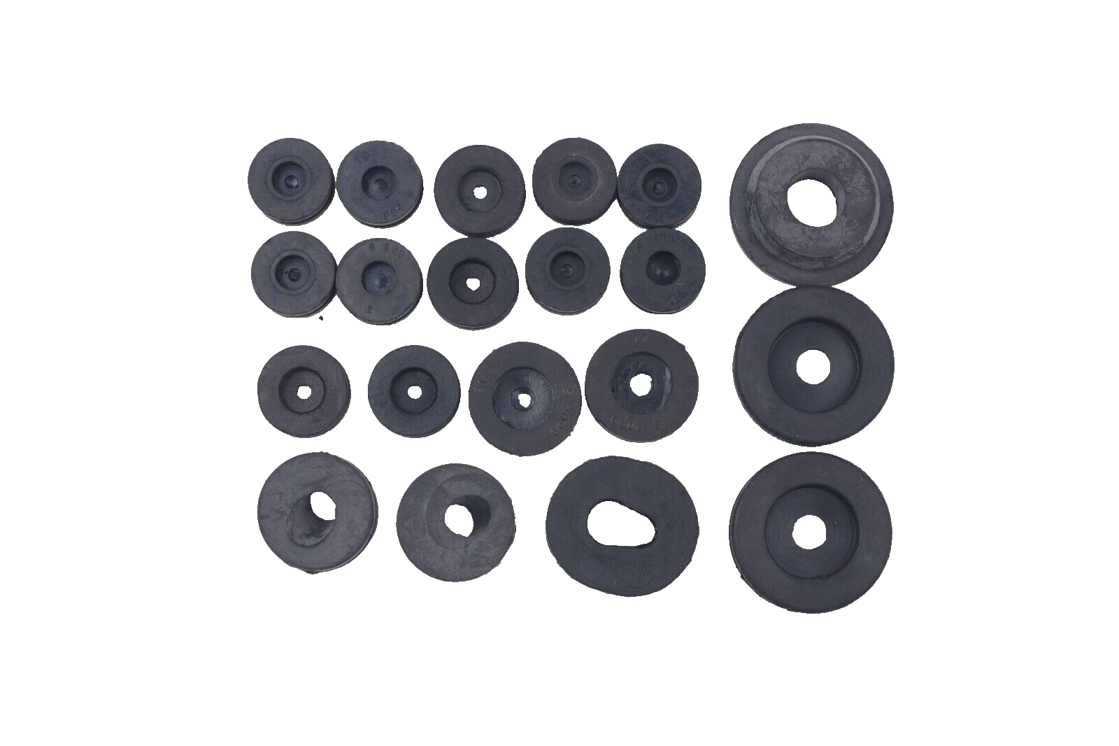 Kit Assortimento Di Gommini In Gomma Da 200 Pezzi 7 Dimensioni Set Tappi Per Fori Firewall Guarnizione Elettrico Assortimenti Solidi 88181829