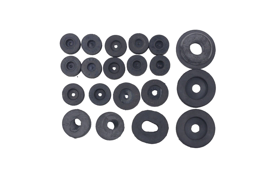 Classic Fiat 500 Cable Rubber Grommet Kit Complete 20 pcs Brand New