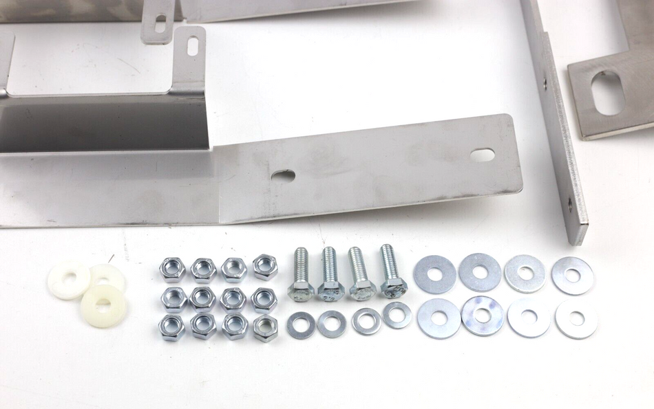 Classic Fiat 124 Spider 1975-1985 Chrome Bumper Conversion Mounting Bracket Kit