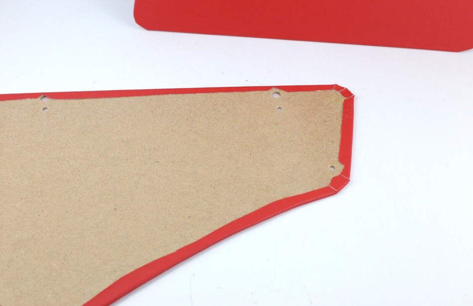 Classic Fiat 500 D Rear Door Card Panels Red Interior Vinyl Highest Quality