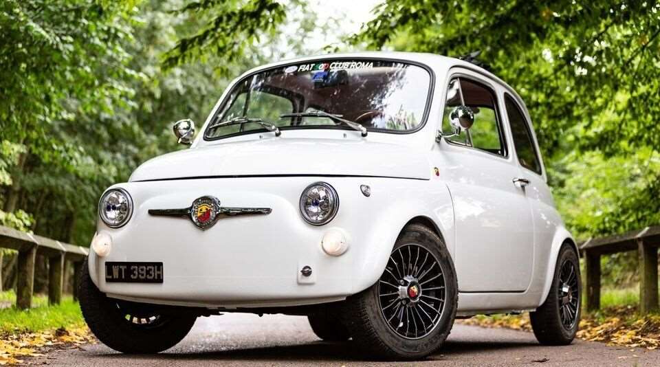 CLASSIC 1970 FIAT 500 ABARTH 595 EVOCATION 650CC FULL RESTO DISC BRAKES SPORT