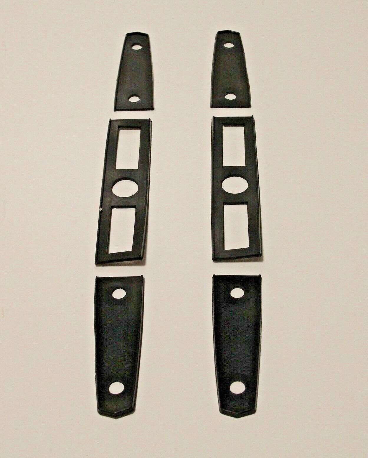 2 x Classic Fiat 850 SPIDER BONNET HINGE SOFTOP HOOD GASKETS SEAL SET BRAND NEW