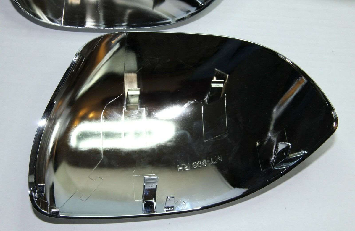 2 x FIAT PANDA (2009-2012) CHROME WING MIRROR CAPS (PAIR) BRAND NEW