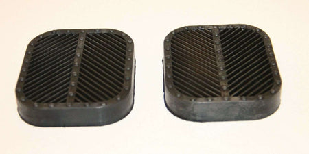 2x CLASSIC FIAT 1200 - 1500 SPIDER CLUTCH & BRAKE PEDAL COVERS RUBBERS KIT