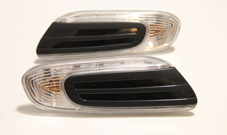 2x OEM BMW MINI F56 F55 F57 CLEAR SIDE INDICATOR REPEATER SCUTTLE TRIM COOPER