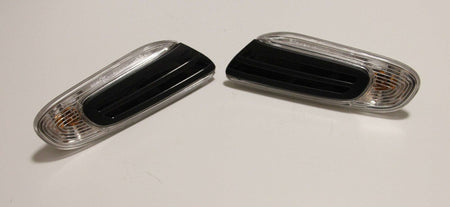 2x OEM BMW MINI F56 F55 F57 CLEAR SIDE INDICATOR REPEATER SCUTTLE TRIM COOPER