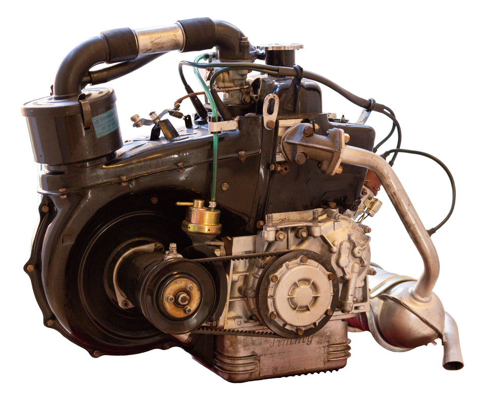 クラシック フィアット 500 499cc コンプリート エンジン - イタリアで専門的に整備