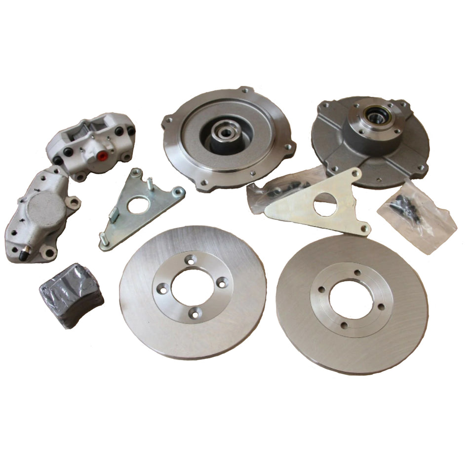 CLASSIC FIAT 500 F L R 126 FRONT DISC BRAKE CONVERSION KIT "ABARTH STYLE"