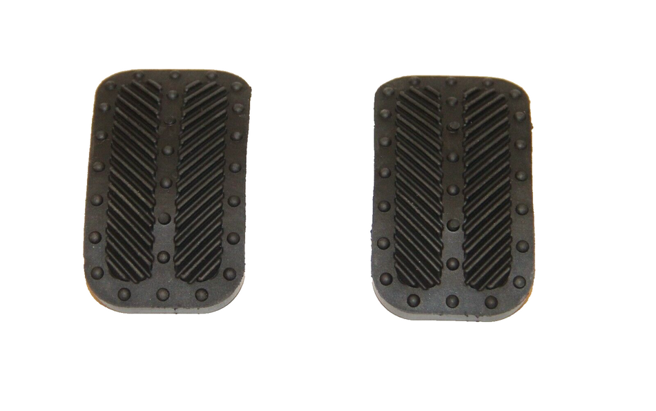 2x CLASSIC FIAT 850 SPIDER COUPE' CLUTCH & BRAKE PEDAL COVERS RUBBERS KIT