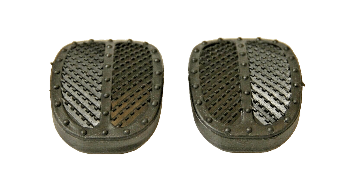 fiat 500 pedal covers 2x CLASSIC FIAT 500 (1957-74) FIAT 126 CLUTCH & BRAKE PEDAL COVERS RUB – AutoBella Classic Italian Car Parts