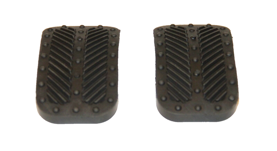 2x CLASSIC FIAT 850 SPIDER COUPE' CLUTCH & BRAKE PEDAL COVERS RUBBERS KIT