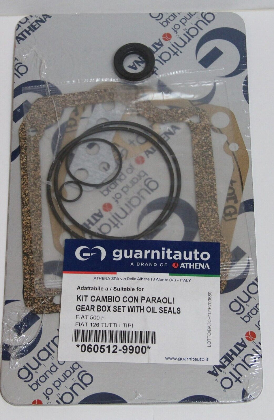 CLASSIC FIAT 500 DFLR FIAT 126 PANDA 30 GEARBOX GASKET SEAL KIT Made in Italy