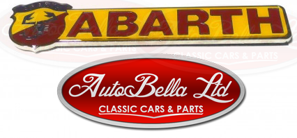 ABARTH 500 Large Dot Evo Original Single Alloy Wheel Center Cap – Coat Of Arms