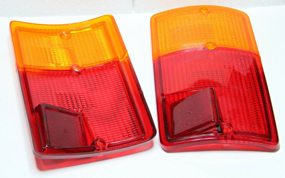 FIAT 126 MK1 PAIR OF REAR LIGHT LENS LEFT & RIGHT TAIL LAMP LENS BRAND NEW