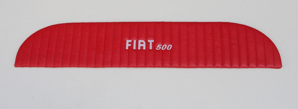 Classic Fiat 500 1965-75 Rear Shelf Rear Cover Rear Trim Red Made in Italy