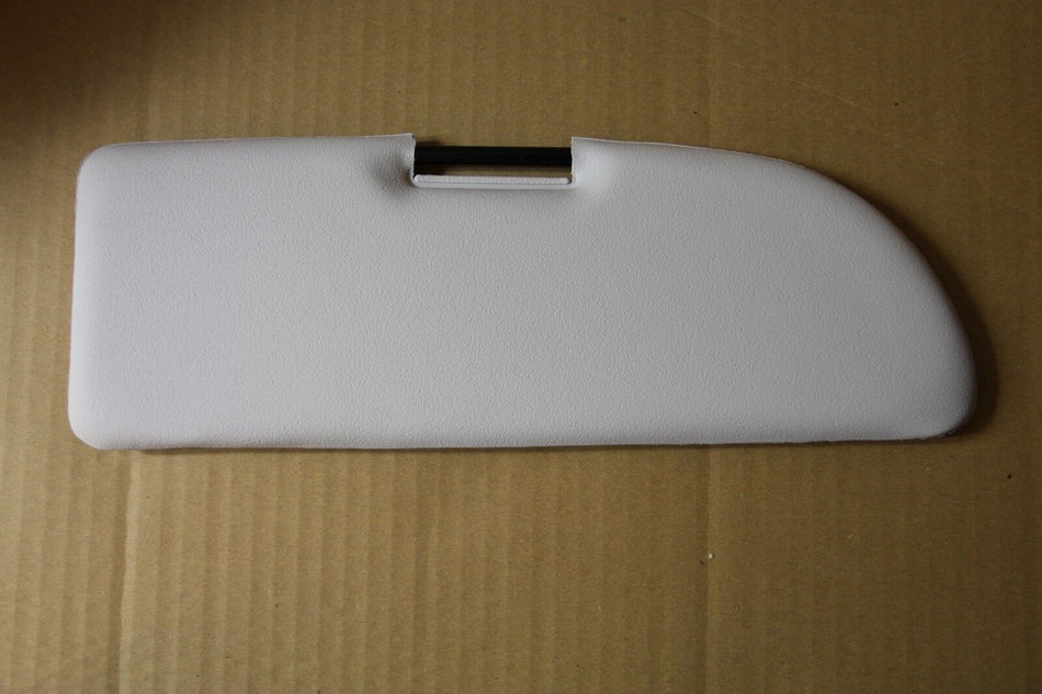 CLASSIC FIAT 500 600 126 SUN VISOR WHITE CREAM BEIGE COLOUR BRAND NEW