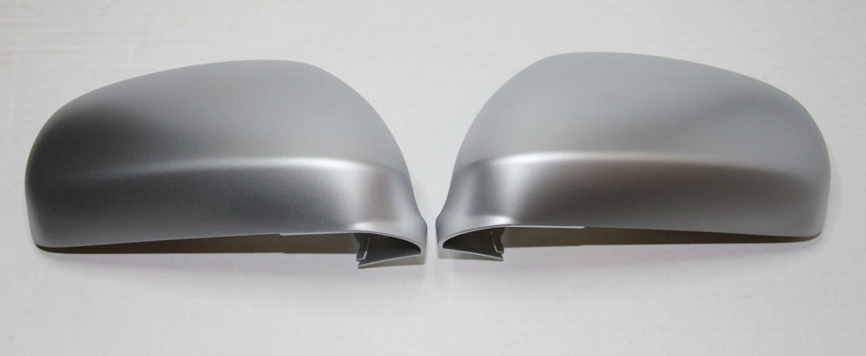 2x ALFA ROMEO GIULIETTA MiTo 159 SATIN CHROME WING MIRROR COVERS CAPS REPLACEM.