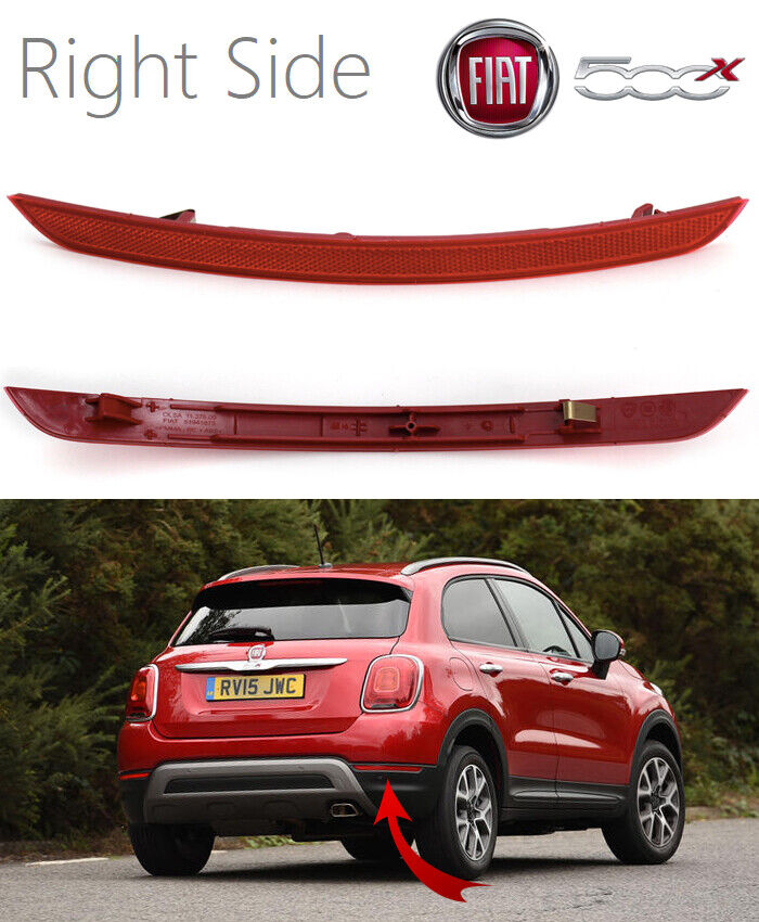 GENUINE OEM FIAT 500X REAR BUMPER REFLECTOR REAR REFLECTOR RIGHT SIDE 51941875