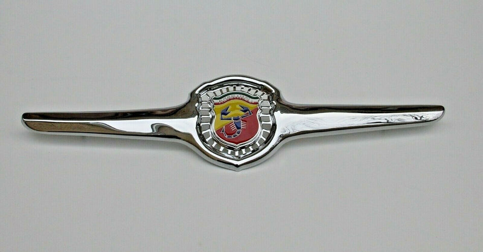CLASSIC FIAT 500 595 695 (1957-74) ABARTH FRONT BADGE EMBLEM VENTED IN METAL NEW