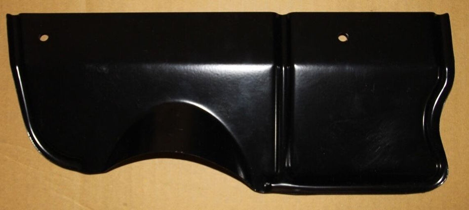 CLASSIC FIAT 500 D F L EXHAUST HEAT SHIELD METAL Powder coated in Black colour