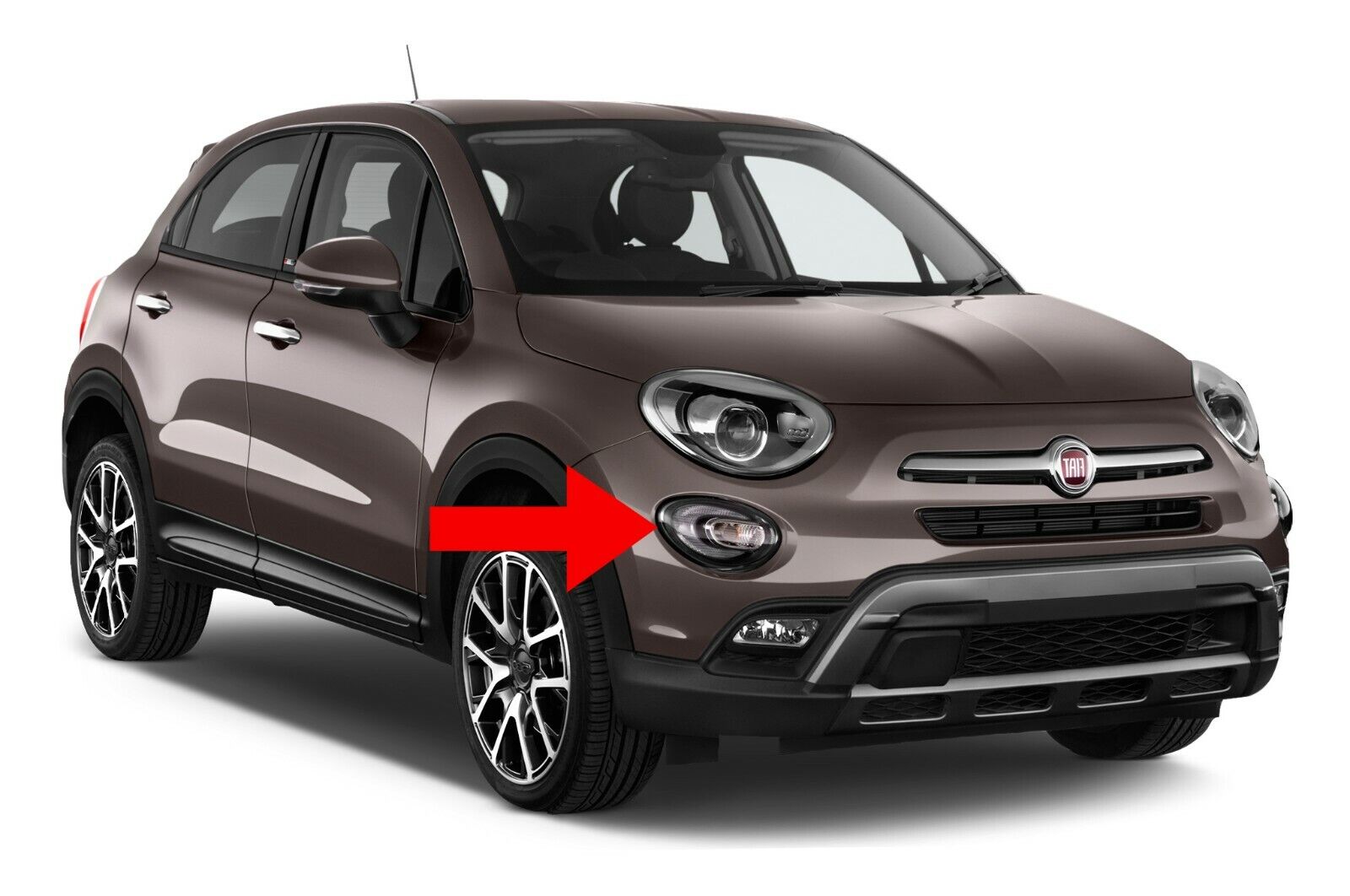 純正 FIAT 500X フロント右インジケーター デイタイム ランニング
