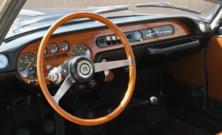 LANCIA FULVIA COUPE 1300 1600 S2-S3 LHD WOOD DASHBOARD MADE IN ITALY BRAND NEW