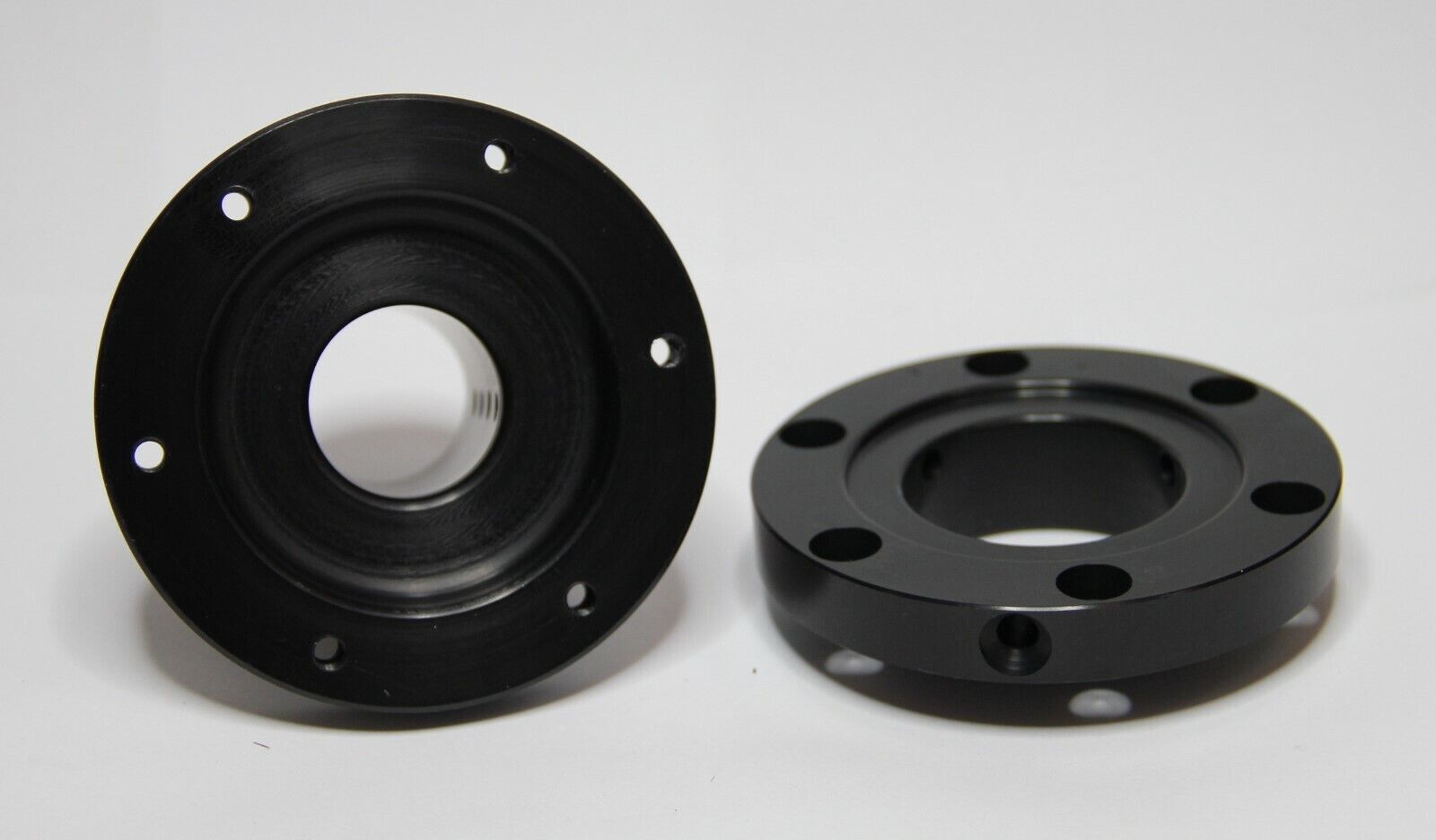 Universal 3" Aluminum Steering Wheel Hub Spacer | Adapter Kit To Bring Steering Wheel Closer (Black)