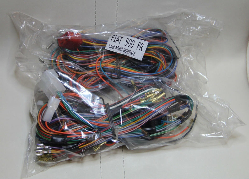 CLASSIC FIAT 500 F/R ELECTRICAL WIRING KIT WIRING LOOM HARNESS GOOD QUALITY