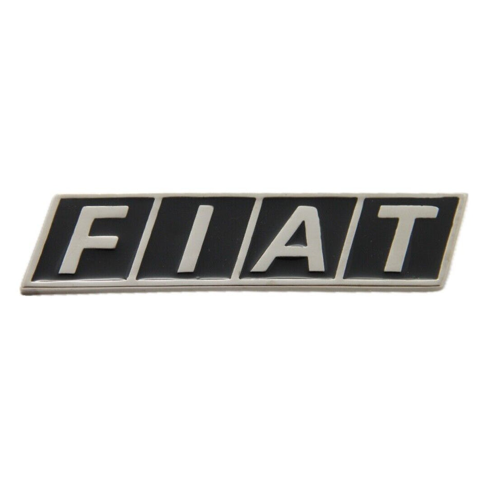 Classic Fiat 500 R 126 Front Emblem Badge Decal Metal High Quality Brand New