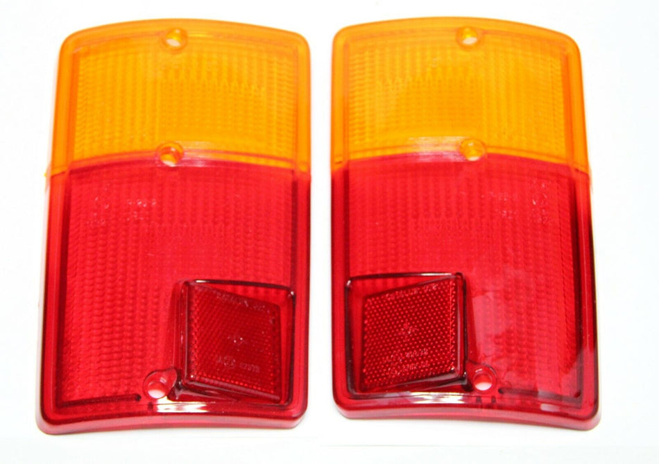 FIAT 126 MK1 PAIR OF REAR LIGHT LENS LEFT & RIGHT TAIL LAMP LENS BRAND NEW