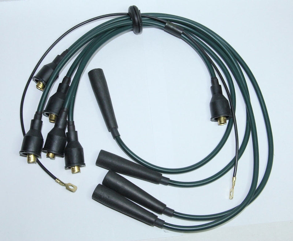 CLASSIC FIAT 600 D 750 D IGNITION HT LEADS KIT SET 5mm. WIRES CABLES BRAND NEW