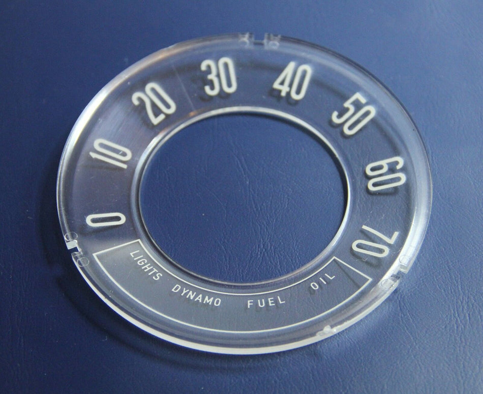 CLASSIC FIAT 500 N D SPEEDO SPEEDOMETER GLASS (MPH) MILES SPEEDO BRAND NEW