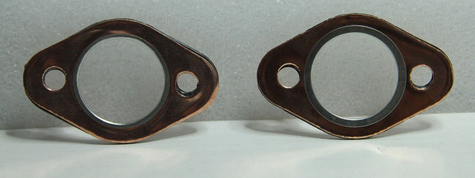 CLASSIC FIAT 500 FIAT 126 COPPER EXHAUST GASKET (PAIR) HIGHEST QUALITY