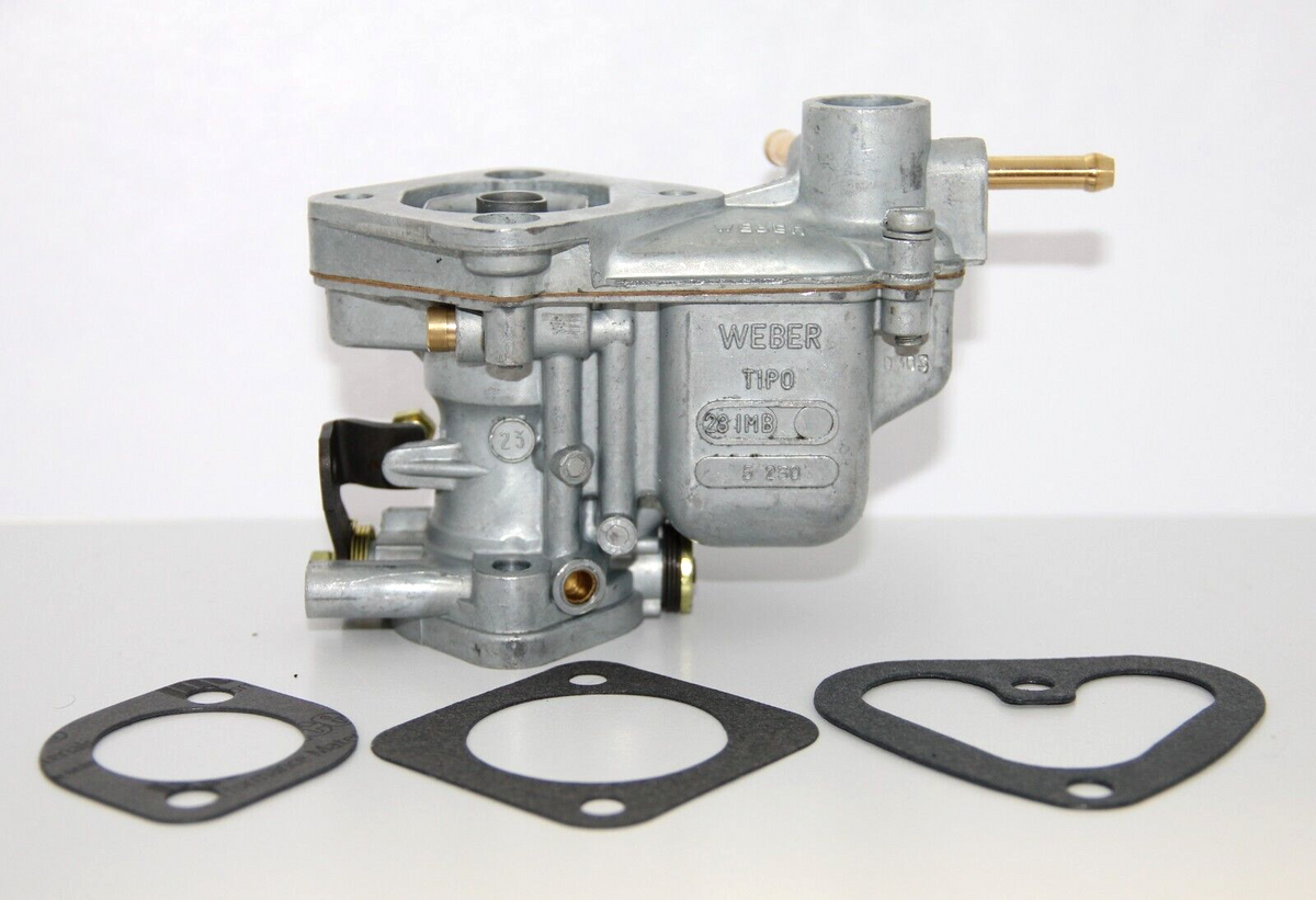 Genuine Weber 28 IMB 5/250 carburettor with gaskets for air-cooled Fiat 126